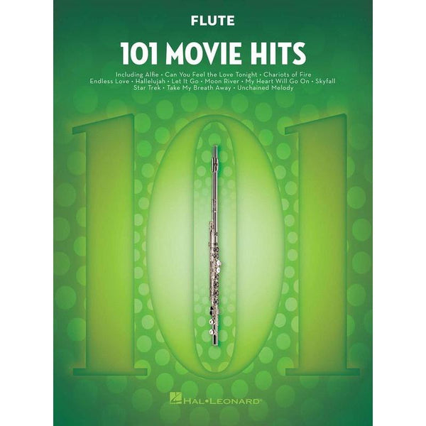 101 Movie Hits for Flute-Sheet Music-Hal Leonard-Logans Pianos