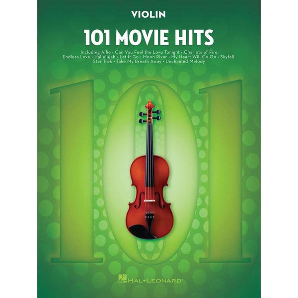 101 Movie Hits for Violin-Sheet Music-Hal Leonard-Logans Pianos