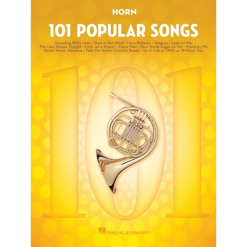 101 Popular Songs for Horn-Sheet Music-Hal Leonard-Logans Pianos
