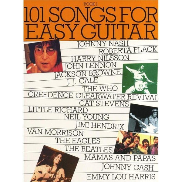 101 Songs for Easy Guitar Book 1-Sheet Music-Wise Publications-Logans Pianos