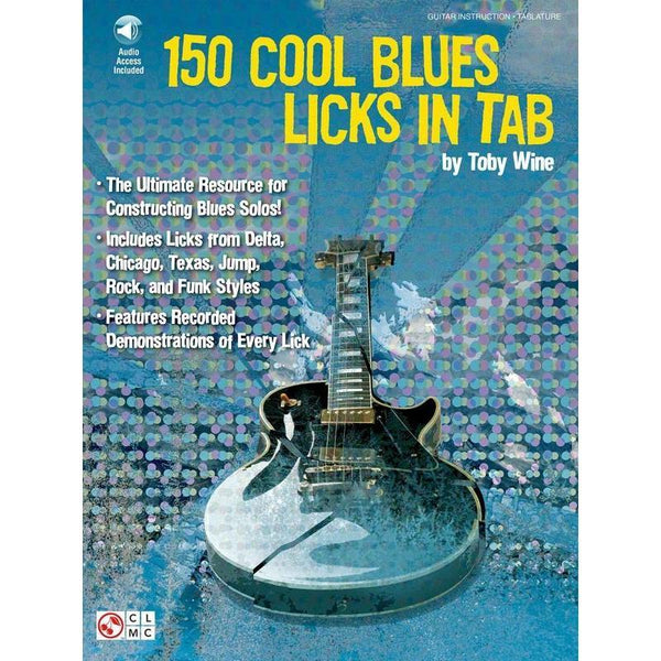 150 Cool Blues Licks in Tab-Sheet Music-Cherry Lane Music-Logans Pianos
