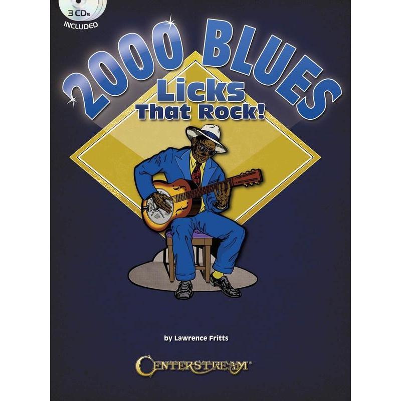 2000 Blues Licks That Rock!-Sheet Music-Centerstream Publications-Logans Pianos