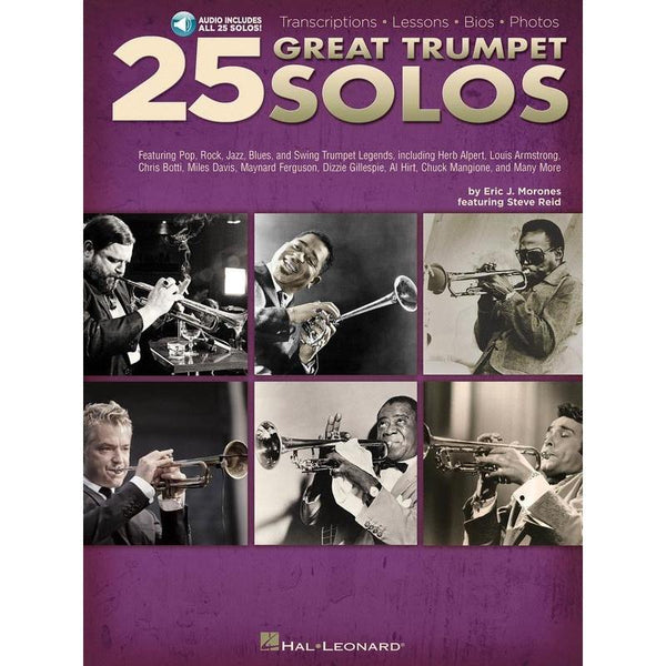 25 Great Trumpet Solos-Sheet Music-Hal Leonard-Logans Pianos