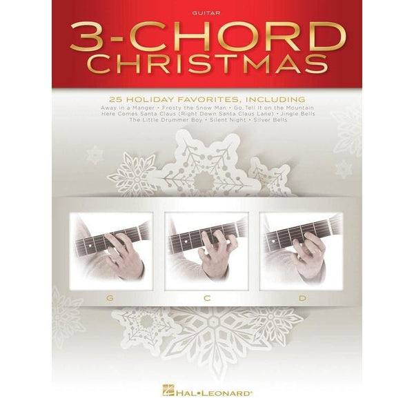 3-Chord Christmas (G-C-D)-Sheet Music-Hal Leonard-Logans Pianos