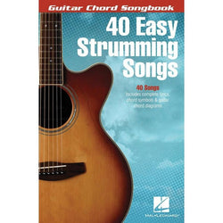 40 Easy Strumming Songs-Sheet Music-Hal Leonard-Logans Pianos