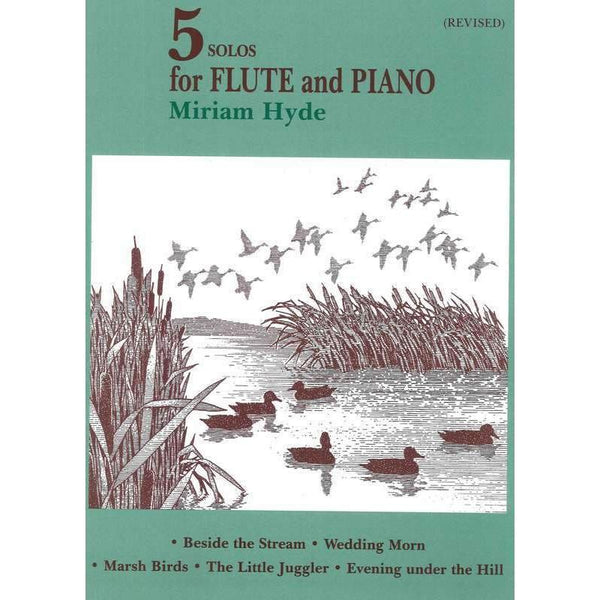 5 Solos for Flute & Piano-Sheet Music-EMI Music Publishing-Logans Pianos
