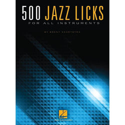 500 Jazz Licks-Sheet Music-Hal Leonard-Logans Pianos