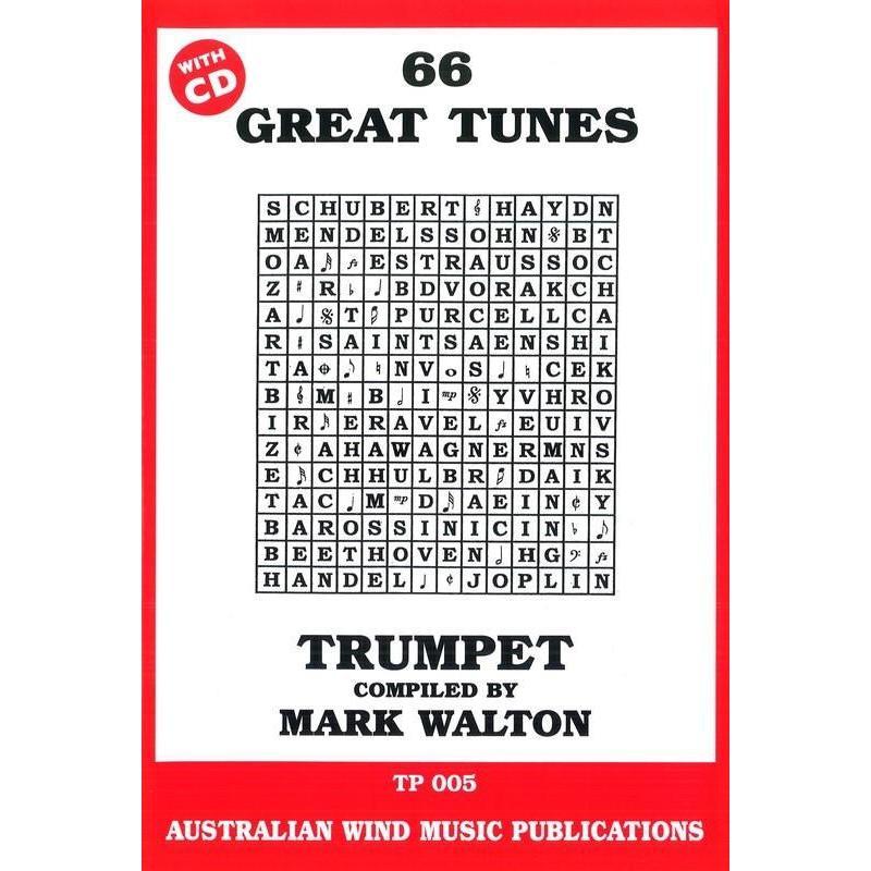 66 Great Tunes - Trumpet-Sheet Music-Australian Wind Music Publications-Logans Pianos