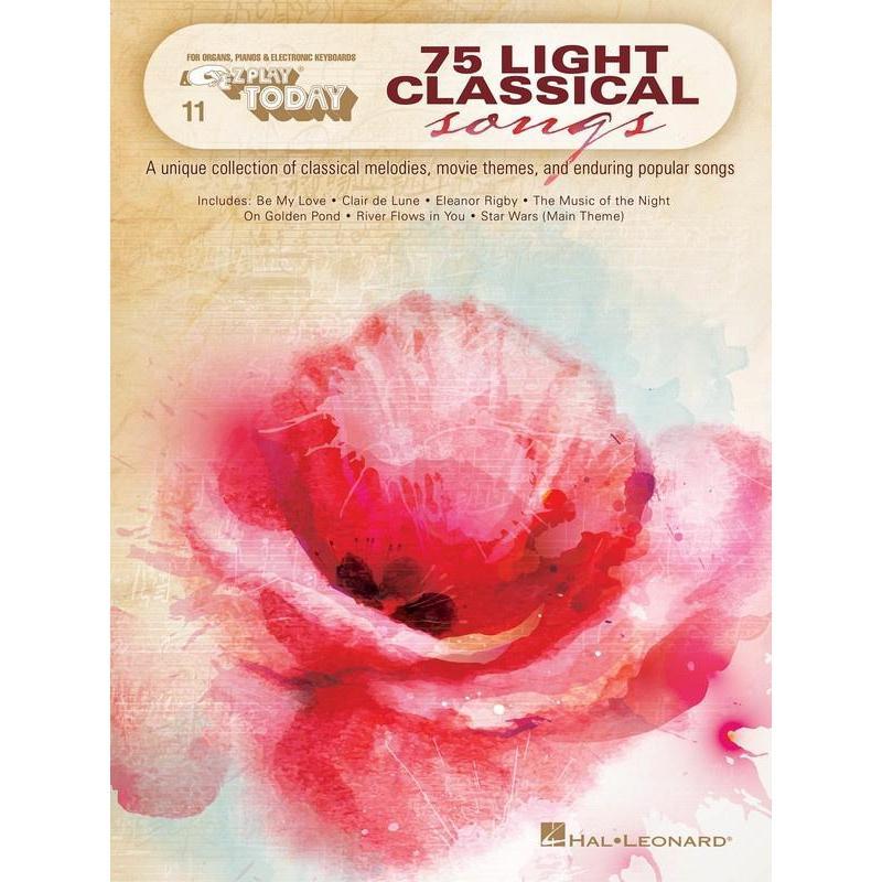 75 Light Classical Songs-Sheet Music-Hal Leonard-Logans Pianos