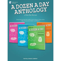 A Dozen A Day Anthology-Sheet Music-Willis Music-Logans Pianos