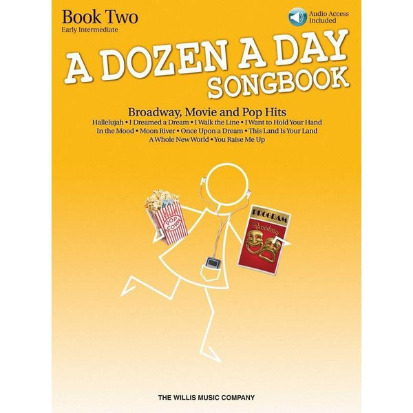 A Dozen A Day Songbook - Book 2 - Book/CD Pack-Sheet Music-Willis Music-Logans Pianos