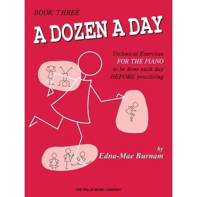 A Dozen a Day Book 3-Sheet Music-Willis Music-Logans Pianos