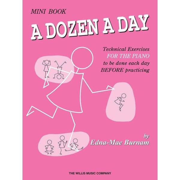 A Dozen a Day Mini Book-Sheet Music-Willis Music-Logans Pianos