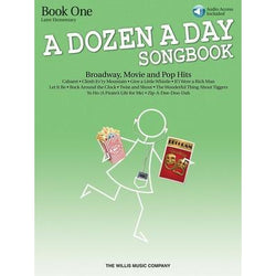 A Dozen a Day Songbook - Book 1 (BK/OLA)-Sheet Music-Willis Music-Logans Pianos