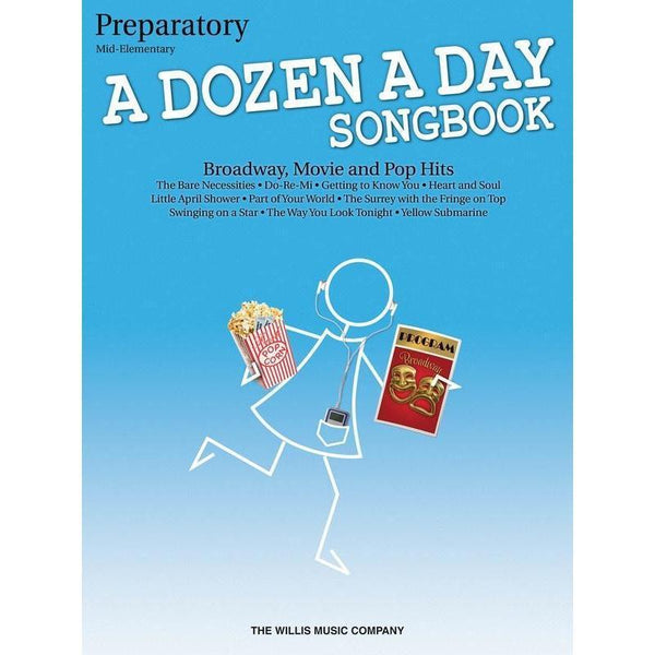 A Dozen a Day Songbook - Preparatory Book-Sheet Music-Willis Music-Logans Pianos