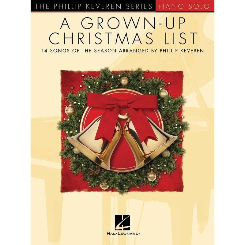 A Grown-Up Christmas List-Sheet Music-Hal Leonard-Logans Pianos