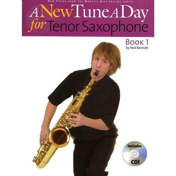 A New Tune A Day Tenor Sax Book 1-Sheet Music-Boston Music-Logans Pianos