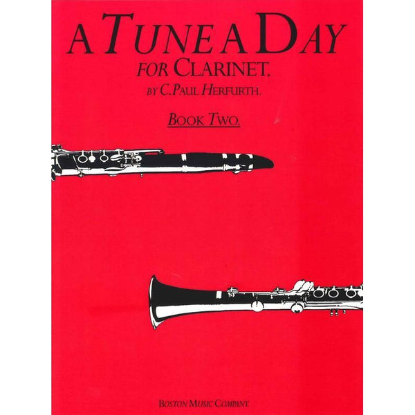 A Tune A Day for Clarinet Book 2-Sheet Music-Boston Music-Logans Pianos