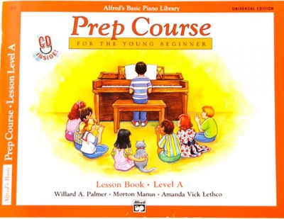 AB PREP COURSE LESSON BOOK LEV A UNIVERSAL EDITION-Sheet Music-Alfred Music-Logans Pianos