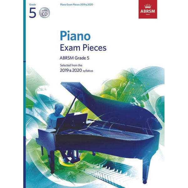 ABRSM Piano Exam Pieces 2019 & 2020 Grade 5 with CD-Sheet Music-ABRSM-Logans Pianos