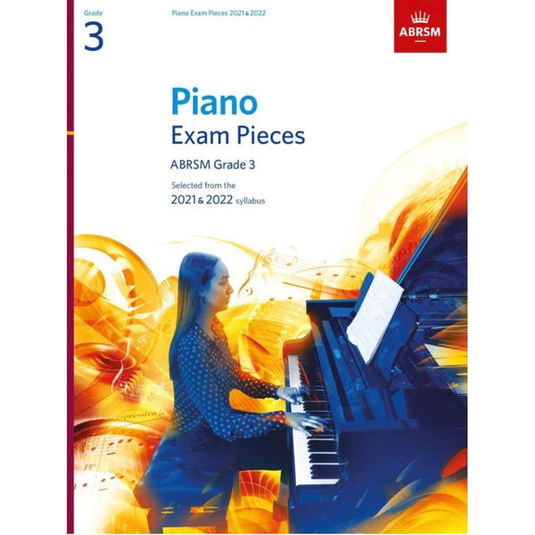 ABRSM Piano Exam Pieces Grade 3 2021-22 Book-Sheet Music-ABRSM-Logans Pianos