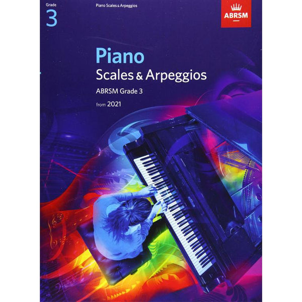 ABRSM Piano Scales & Arpeggios ABRSM Grade 3 from 2021-Sheet Music-ABRSM-Logans Pianos