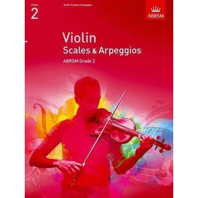 ABRSM Violin Scales & Arpeggios Grade 2-Sheet Music-ABRSM-Logans Pianos