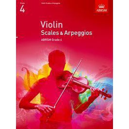 ABRSM Violin Scales & Arpeggios Grade 4-Sheet Music-ABRSM-Logans Pianos