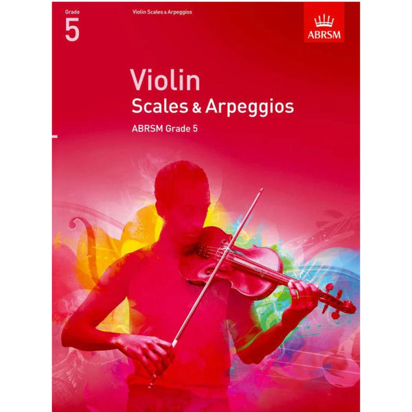 ABRSM Violin Scales & Arpeggios Grade 5-Sheet Music-ABRSM-Logans Pianos