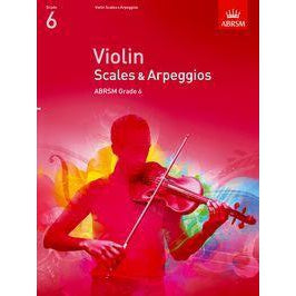 ABRSM Violin Scales & Arpeggios Grade 6-Sheet Music-ABRSM-Logans Pianos