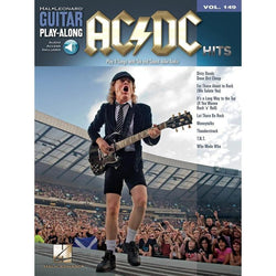 AC/DC Hits Guitar Play-Along-Sheet Music-Music Sales America-Logans Pianos