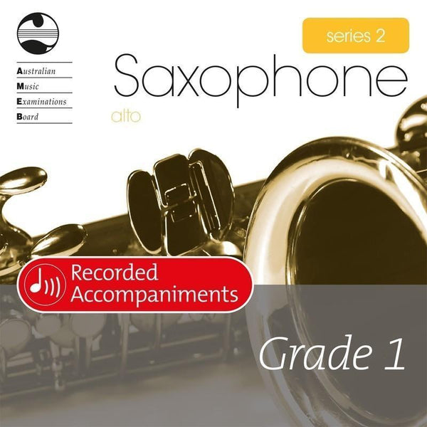 AMEB Alto Sax Series 2 Grade 1 Recorded Accompaniments-Sheet Music-AMEB-Logans Pianos