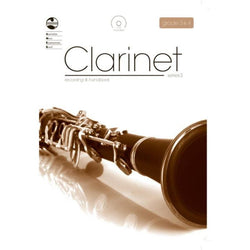 AMEB Clarinet Grade 3 & 4 Series 3 CD Recording & Handbook-Sheet Music-AMEB-Logans Pianos