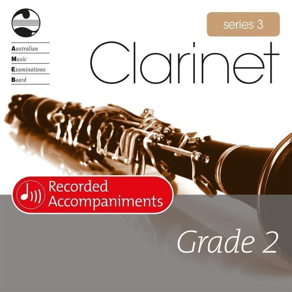 AMEB Clarinet Series 3 Grade 2 Recorded Accompaniments-Sheet Music-AMEB-Logans Pianos