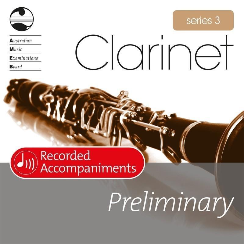 AMEB Clarinet Series 3 Preliminary Recorded Accompaniments-Sheet Music-AMEB-Logans Pianos