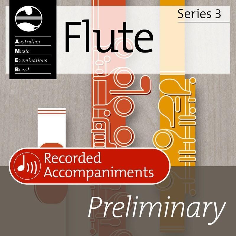AMEB Flute Series 3 Preliminary - Recorded Accompaniment-Sheet Music-AMEB-Logans Pianos