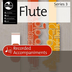 AMEB Flute Series 3 Second Grade - Recorded Accompaniment-Sheet Music-AMEB-Logans Pianos