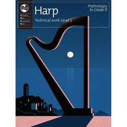 AMEB Harp Series 1 - Technical Work 1-Sheet Music-AMEB-Logans Pianos