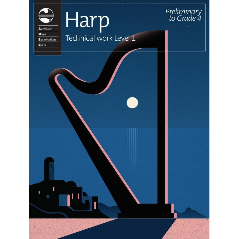 AMEB Harp Series 1 - Technical Work 1-Sheet Music-AMEB-Logans Pianos