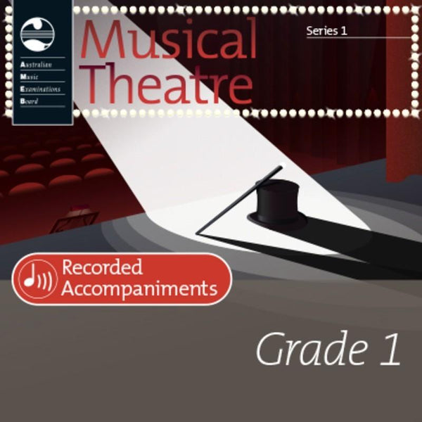 AMEB Musical Theatre Series 1 Recorded Accompaniment - Grade 1-Sheet Music-AMEB-Logans Pianos