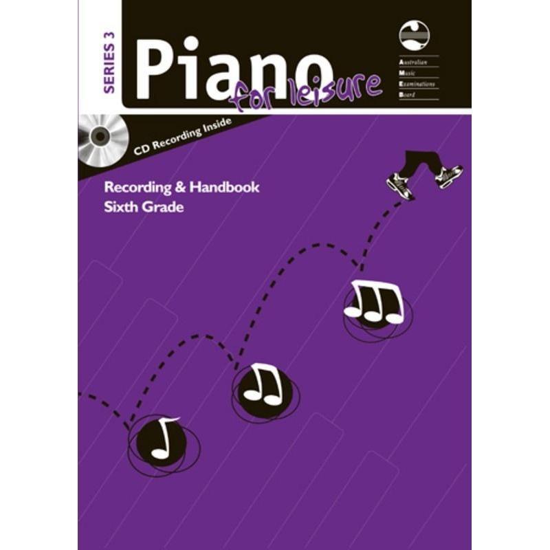 AMEB Piano For Leisure Grade 6 Series 3 CD Recording & Handbook-Sheet Music-AMEB-Logans Pianos