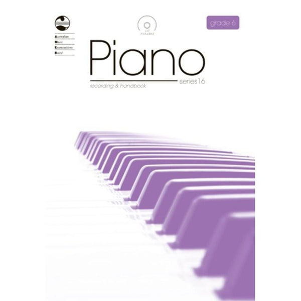 AMEB Piano Grade 6 Series 16 CD Recording & Handbook-Sheet Music-AMEB-Logans Pianos