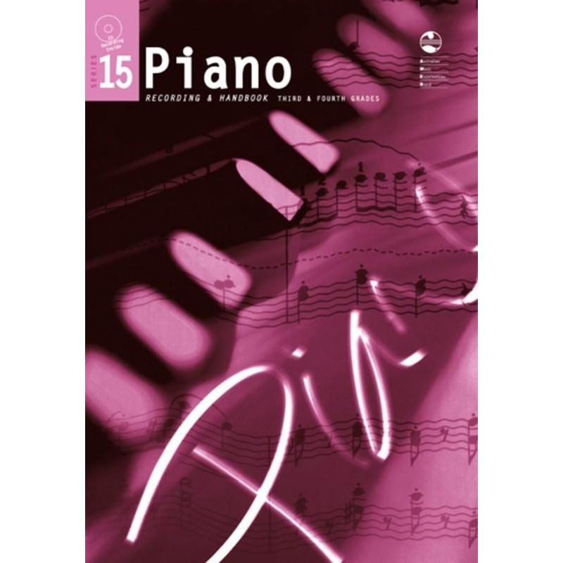 AMEB Piano Grades 3 & 4 Series 15 CD Recording & Handbook-Sheet Music-AMEB-Logans Pianos