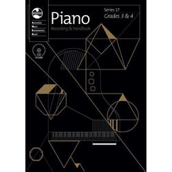 AMEB Piano Grades 3 & 4 Series 17 CD Recording & Handbook-Sheet Music-AMEB-Logans Pianos