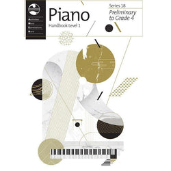 AMEB Piano Series 18 Handbook Level 1 (Preliminary to Grade 4)-Sheet Music-AMEB-Logans Pianos