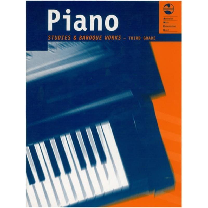 AMEB Piano Studies and Baroque Works - Third Grade-Sheet Music-AMEB-Logans Pianos