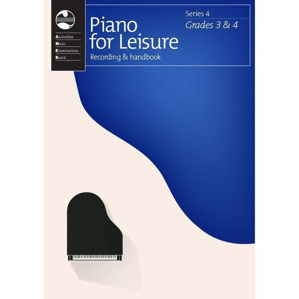 AMEB Piano for Leisure Grades 3 & 4 Series 4 Recording & Handbook-Sheet Music-AMEB-Logans Pianos