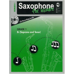 AMEB Saxophone For Leisure Series 1 - Grade 1, B Flat Edition-Sheet Music-AMEB-Logans Pianos
