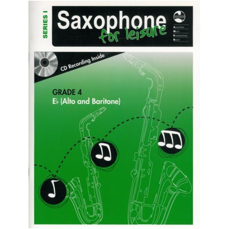 AMEB Saxophone For Leisure Series 1 - Grade 4, E Flat Edition-Sheet Music-AMEB-Logans Pianos