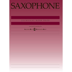 AMEB Saxophone Technical Work Book-Sheet Music-AMEB-Logans Pianos